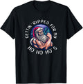 Funny Ho Ho Ho Weight Lifting Santa Claus Gym Clothes Men