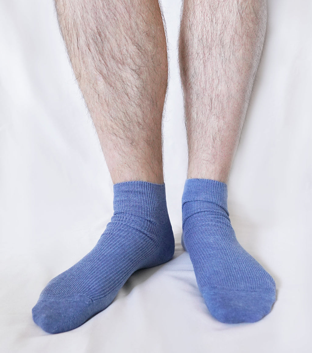 tittimitti® 100% Organic Combed Cotton Luxury Men's Socks. 1 Pair. Made in Italy.