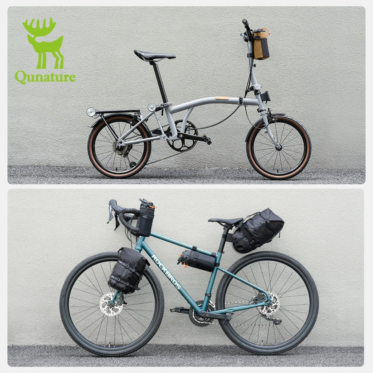 Cold Insulation Water Bottle Holder Bag for Bikepacking 1L